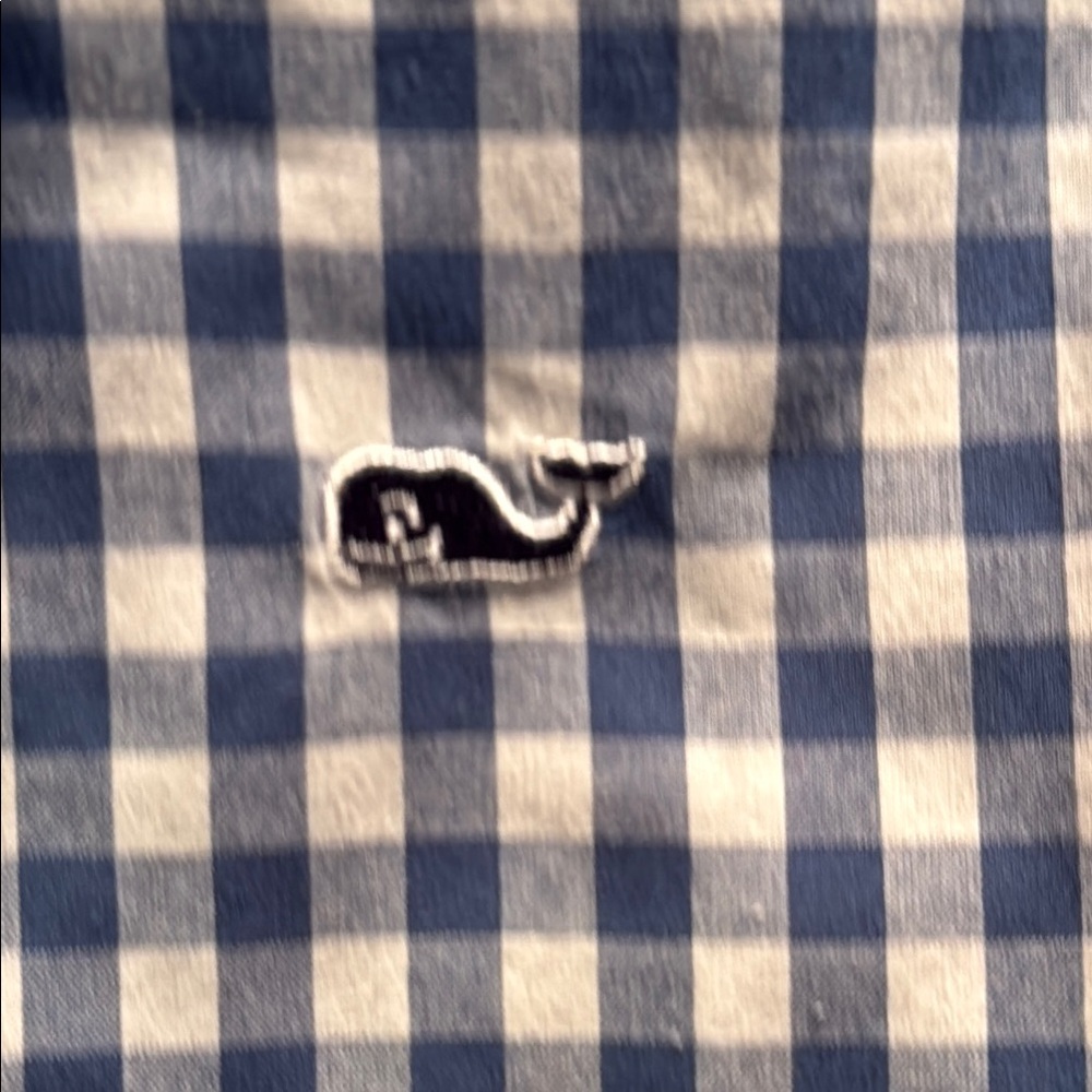 Boys Vineyard Vines Checkered Long Sleeve Button Down - Picture 3 of 4